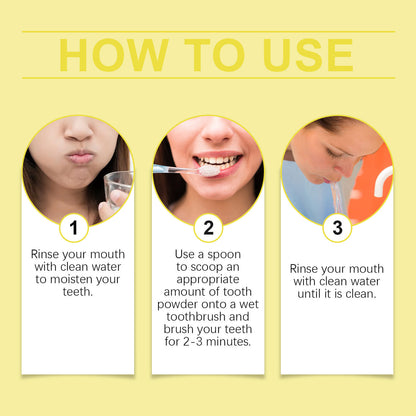 HONXI™ Focussmile Bee Venom Advanced Tooth Cleaning Powder🦷 (BDA Recommended)