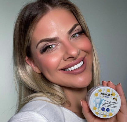HONXI™ Focussmile Bee Venom Advanced Tooth Cleaning Powder🦷 (BDA Recommended)