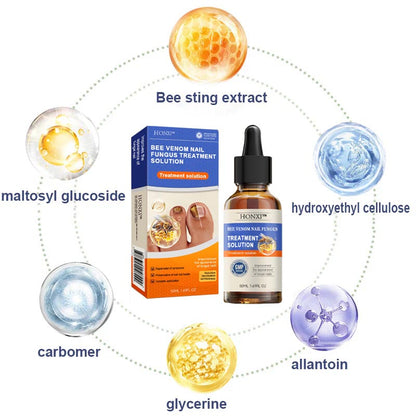 HONXI™ Bee Venom Nail Folliculitis Treatment Program: The Complete Solution to Nail Folliculitis🌟👣
