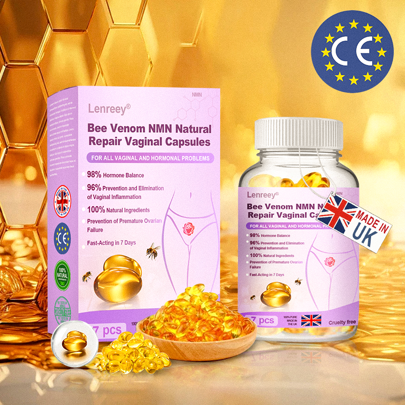 Lenreey® Bee Venom NMN Natural Repair Vaginal Capsules 🌷(For gynecological disease and obesity)