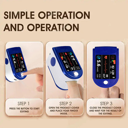 HERMSA™ Next-Generation Intelligent Multifunctional Non-Invasive Laser Blood Glucose Meter [99.9% Accuracy]