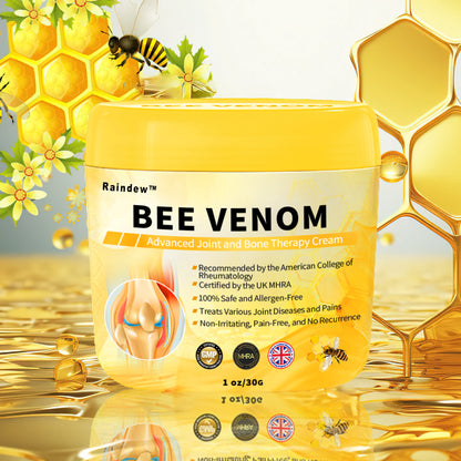 Official Brand: Raindew™ Bee Venom Advanced Joint and Bone Healing Cream  (New Zealand Bee Extract - specializing in orthopedic conditions)💍
