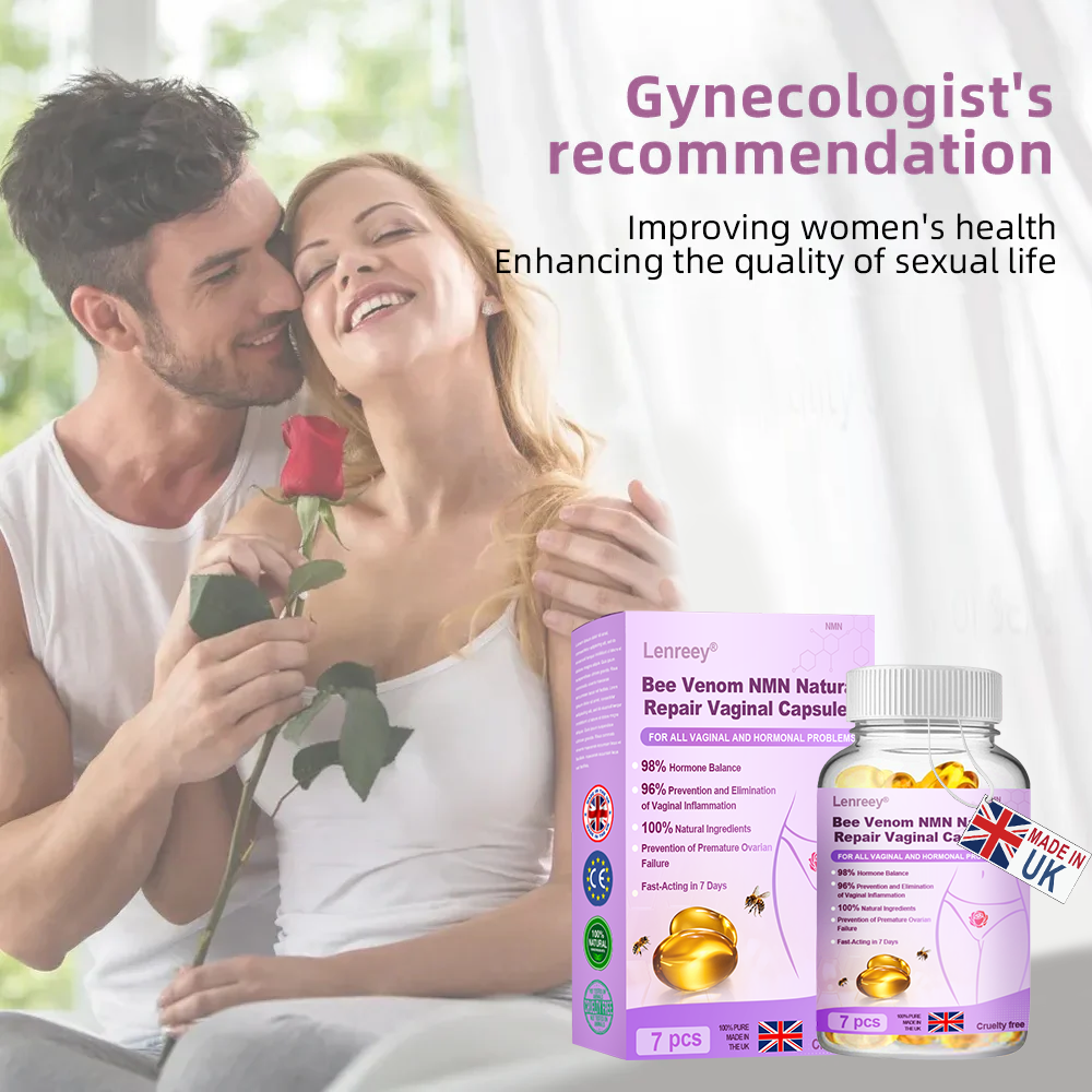 Lenreey® Bee Venom NMN Natural Repair Vaginal Capsules 🌷(For gynecological disease and obesity)