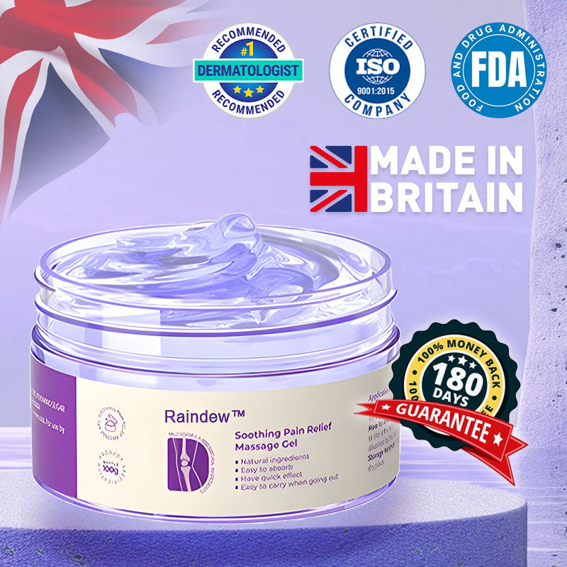 ✅Official Store: Raindew™ Turmeric & Emu Oil Arthritis Soothing Pain Relief Massage Gel 👨‍⚕️Orthopaedic Association (BOA) Approved