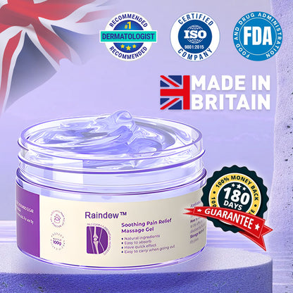 ✅Official Store: Raindew™ Turmeric & Emu Oil Arthritis Soothing Pain Relief Massage Gel 👨‍⚕️Orthopaedic Association (BOA) Approved