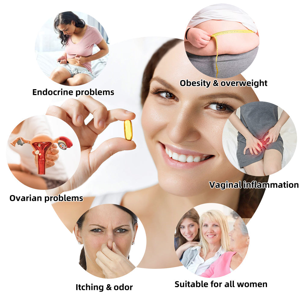 Lenreey® Bee Venom NMN Natural Repair Vaginal Capsules 🌷(For gynecological disease and obesity)