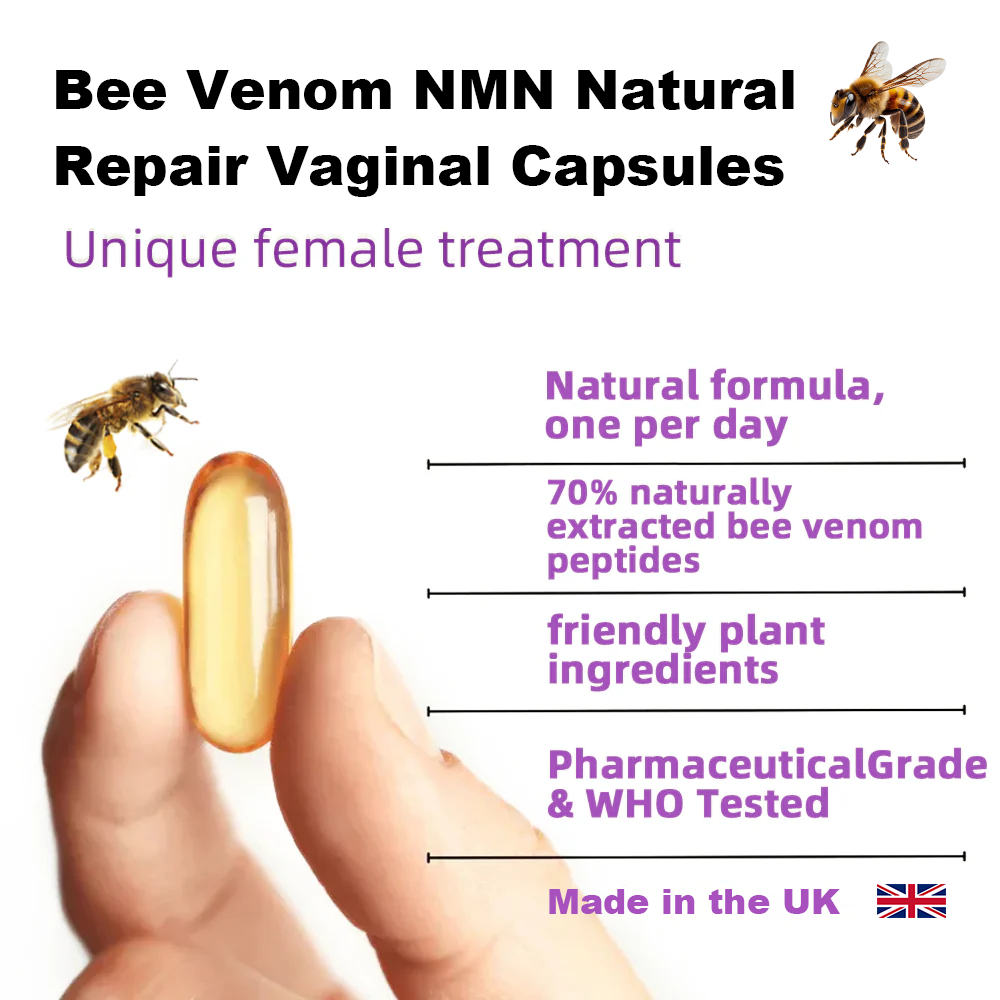 Lenreey® Bee Venom NMN Natural Repair Vaginal Capsules 🌷(For gynecological disease and obesity)