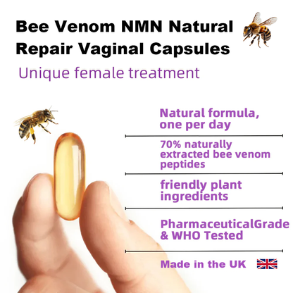 Lenreey® Bee Venom NMN Natural Repair Vaginal Capsules 🌷(For gynecological disease and obesity)