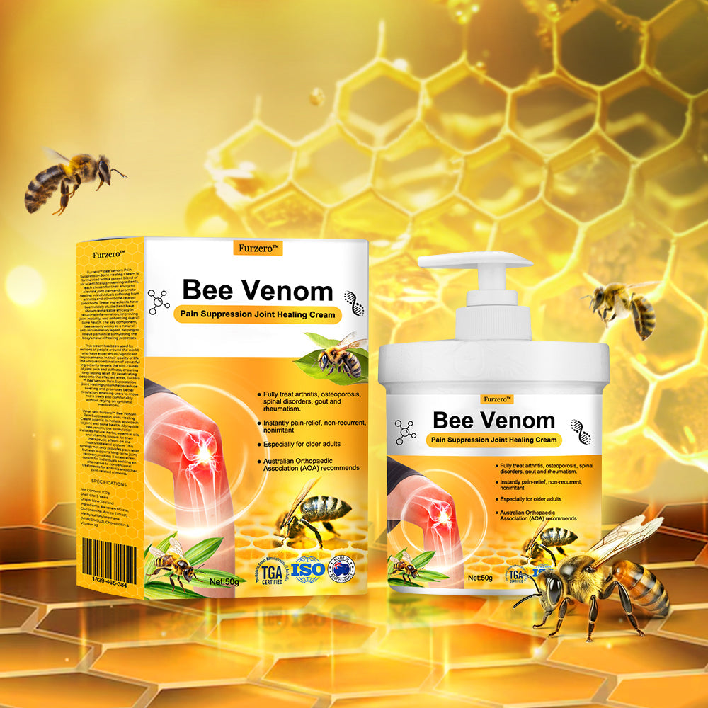 Furzero™ Bee Venom Pain Suppression Joint Healing Cream (💡UKCA Accreditation)